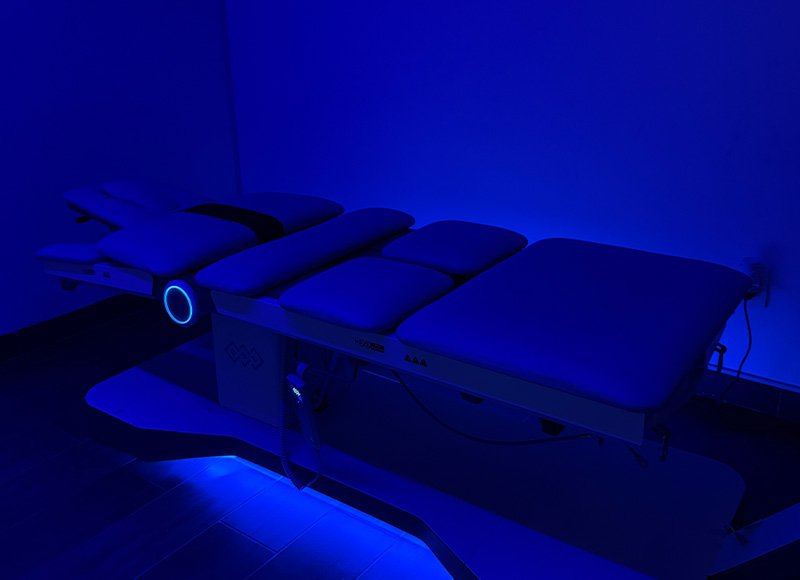 16.1 camilla de descompresión Robótica-Innergy